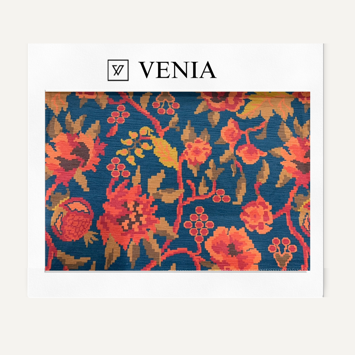 Emberwood Fabric - Blue