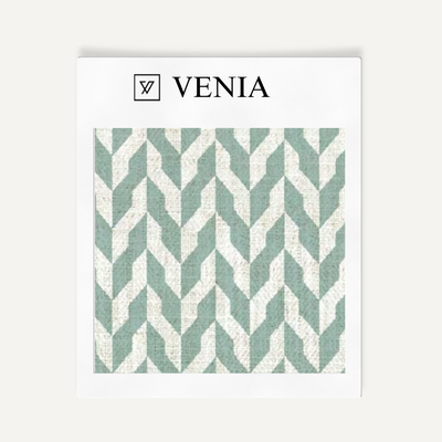 Entwine Fabric - Jade Green