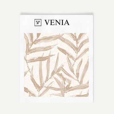 Palm Sketch Fabric – Sand