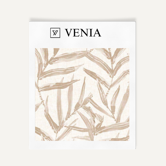Palm Sketch Fabric – Sand