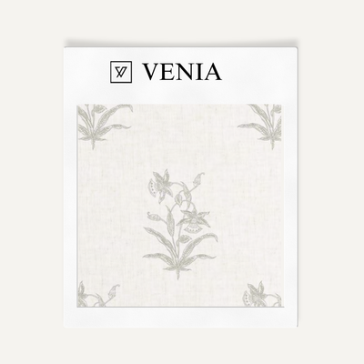 Botanica Study Fabric – Grey