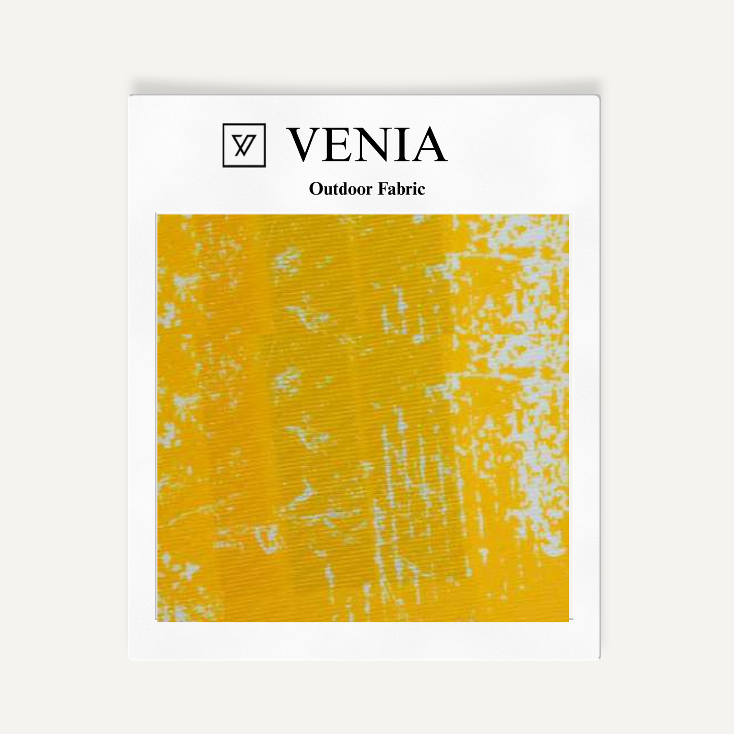 Outdoor Cord Fabric - Distressed Yellow