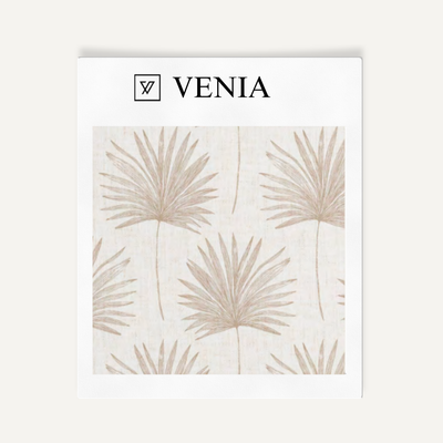 Palm Vista Fabric – Cinnamon