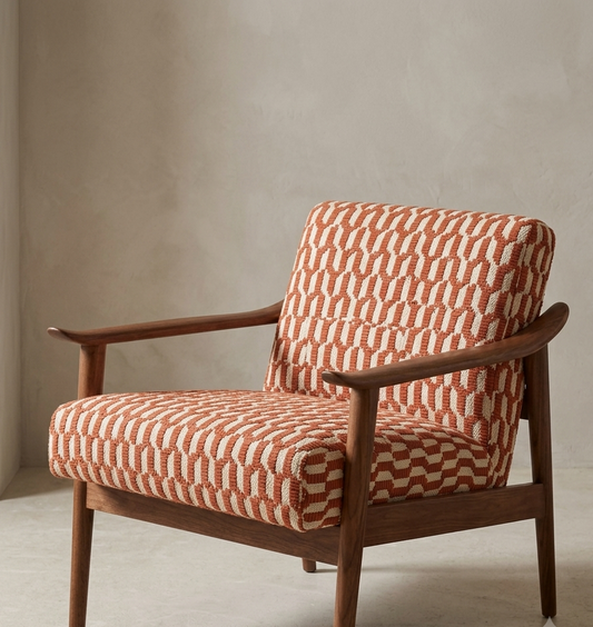 Bastian Fabric - Rust