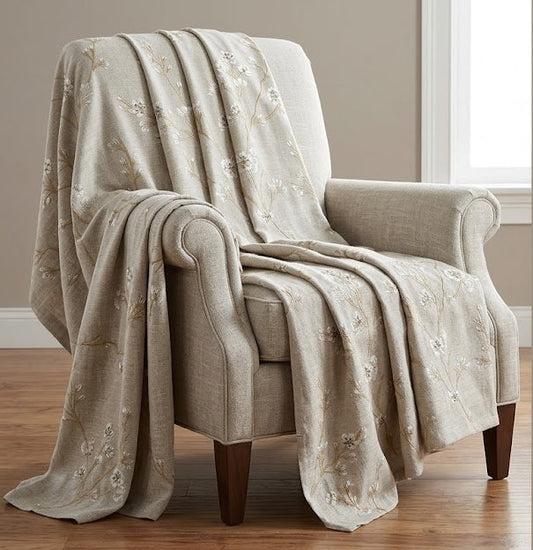 Estate Blossom – Gold Fabric