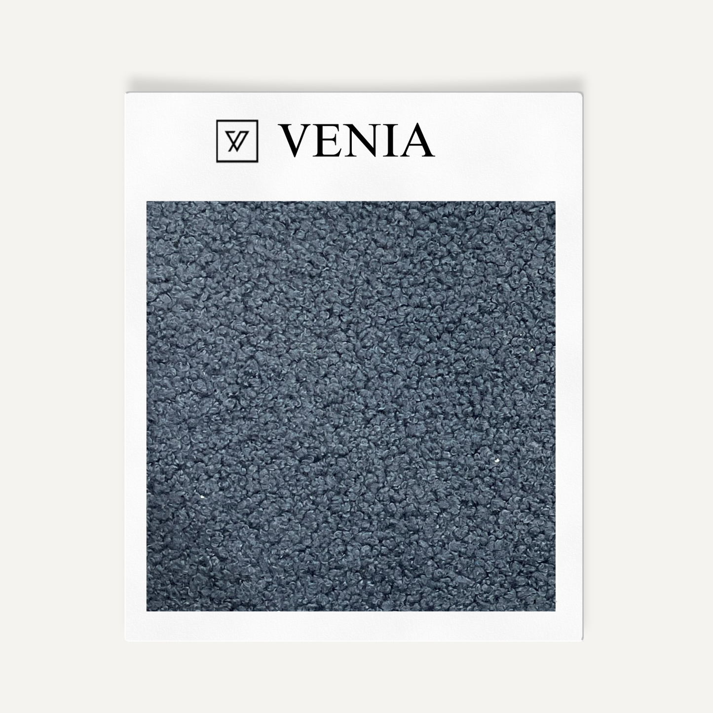 Performance Bouclé Fabric - Blue