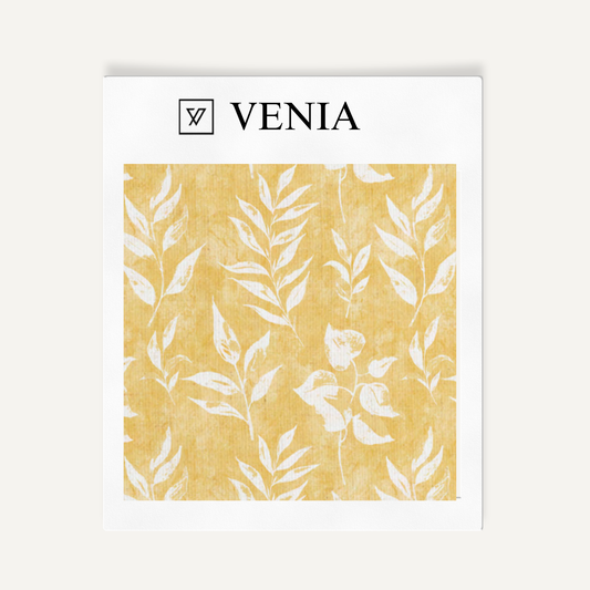 Verdant Trail Fabric – Yellow