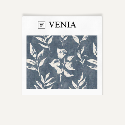 Verdant Trail Fabric – Indigo