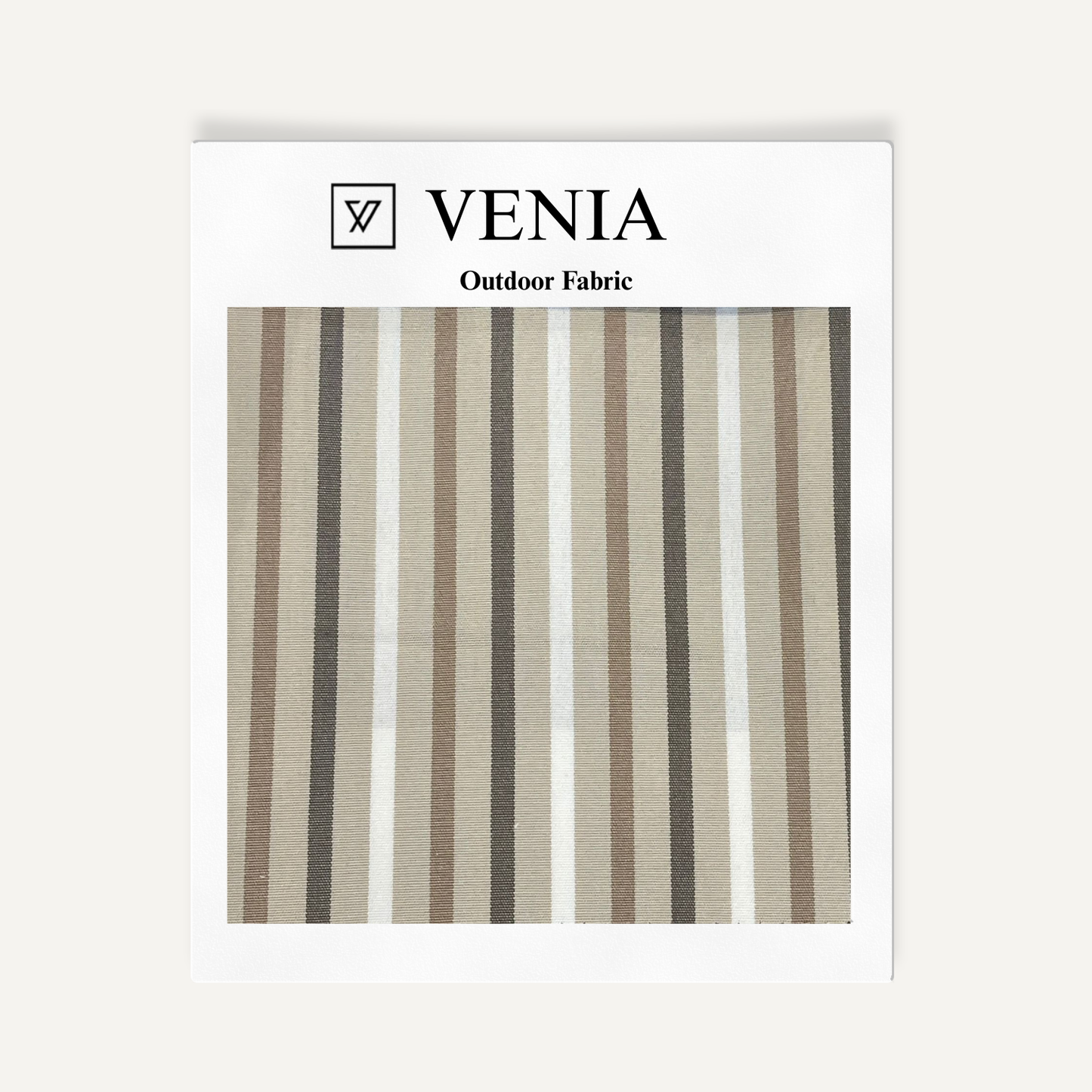 Nautical Taupe Outdoor Fabric