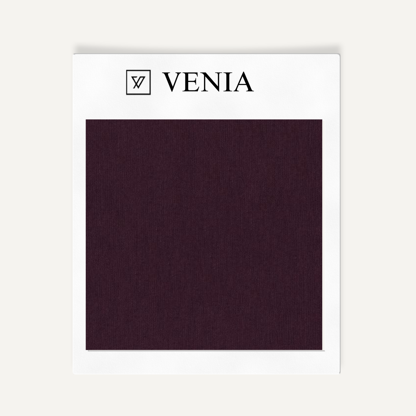 Essential Plain Fabric - Plum