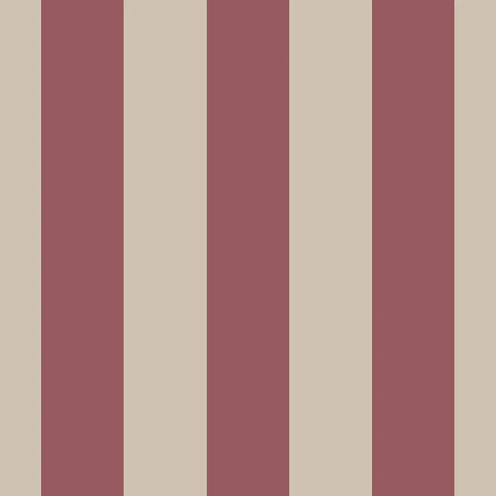 Awning Stripes Wallpaper - Candy Pink