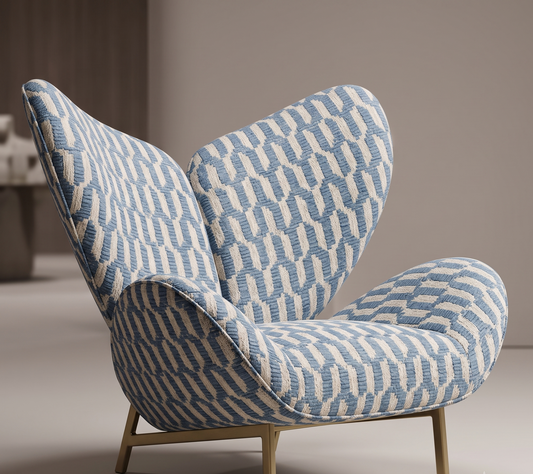 Bastian Fabric - Ice Blue