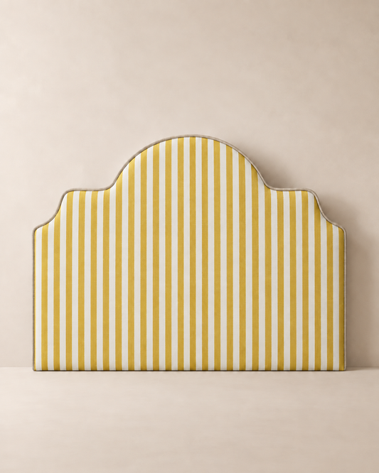 Classic Stripe Fabric - Mustard