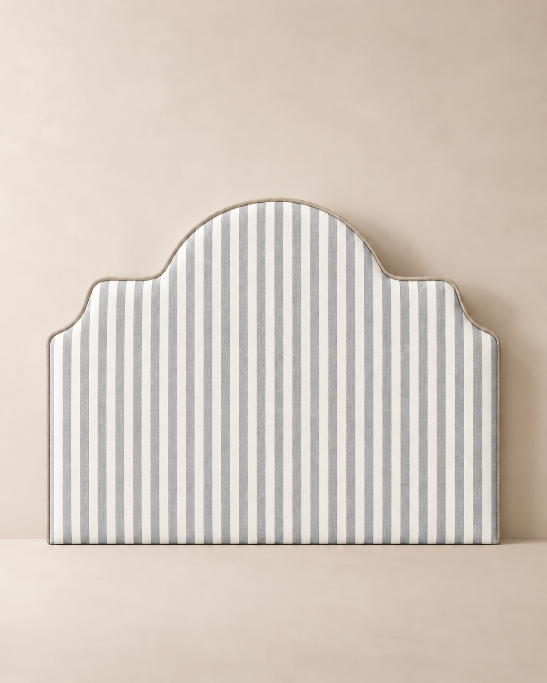 Classic Stripe Fabric - Grey