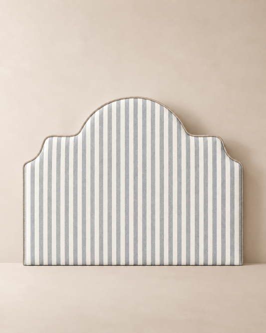 Classic Stripe Fabric - Grey