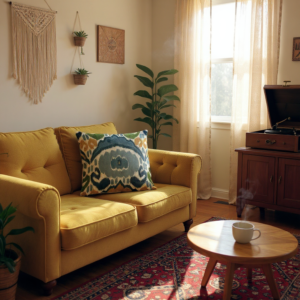 Medallion Motif Cushion - 2
