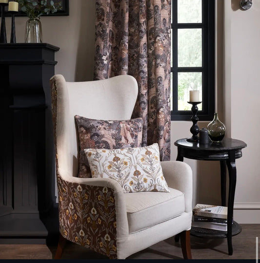 Botanical Aura Fabric - White