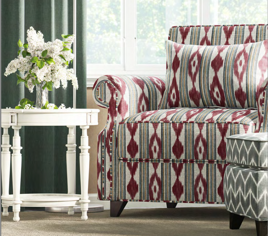 Caravan Trail Fabric – Maroon