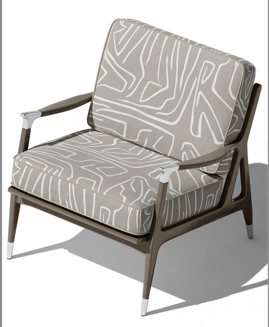 Contour Velvet Fabric - Ash