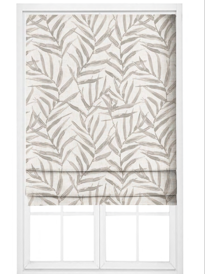Palm Sketch Fabric – Grey