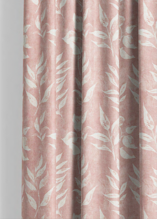 Verdant Trail Fabric – Blush