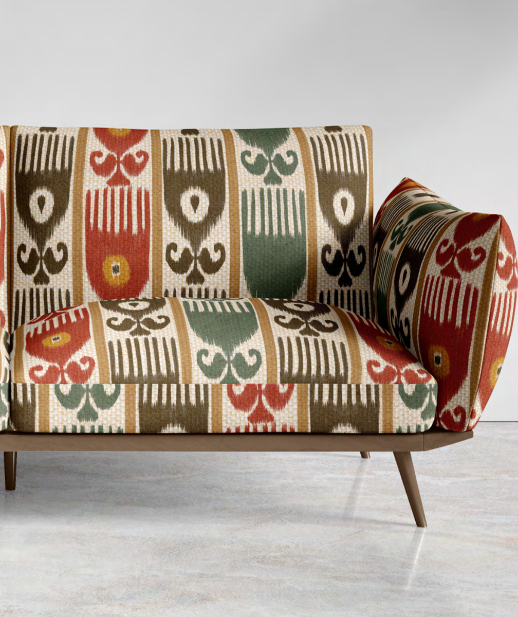 Ikat Grid Fabric – II
