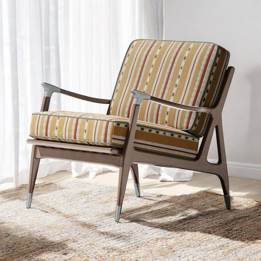 Heirloom Stripe Fabric - Yellow