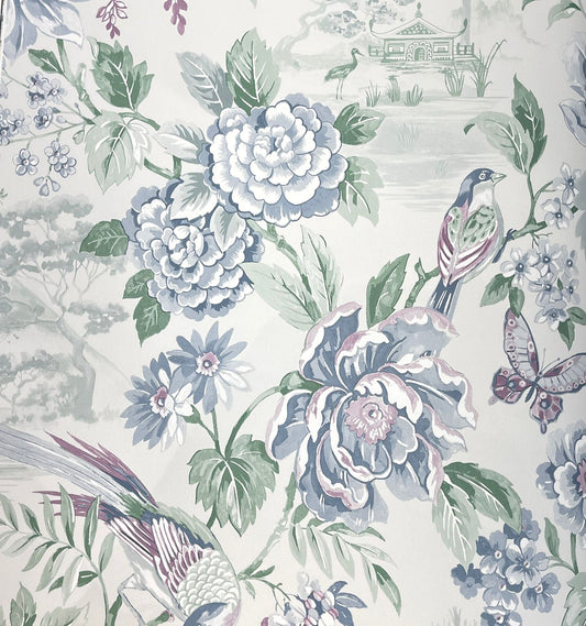 Lilac Chinoiserie Wallpaper