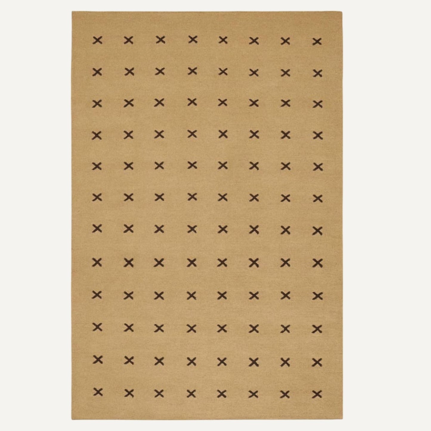 Cross Fade Rug - Brown/ Black