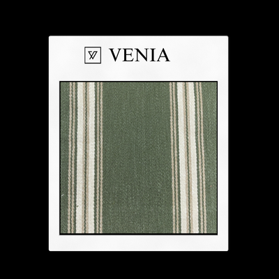 Shadow Stripes Fabric - Green