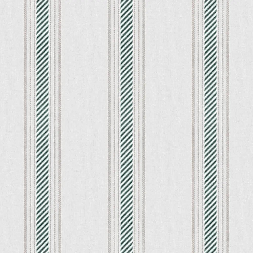 Pavilion Stripe Wallpaper - Green