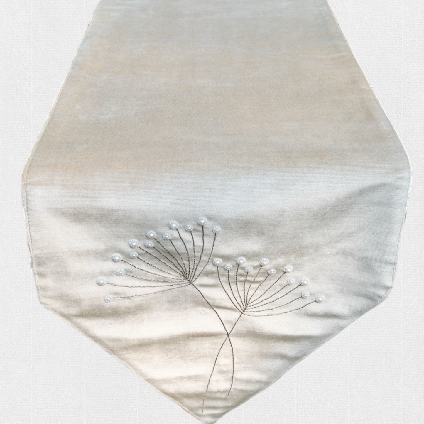 Formal luxury table runner