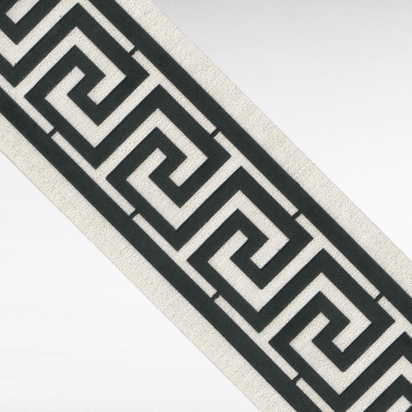 Designer border for a curtain