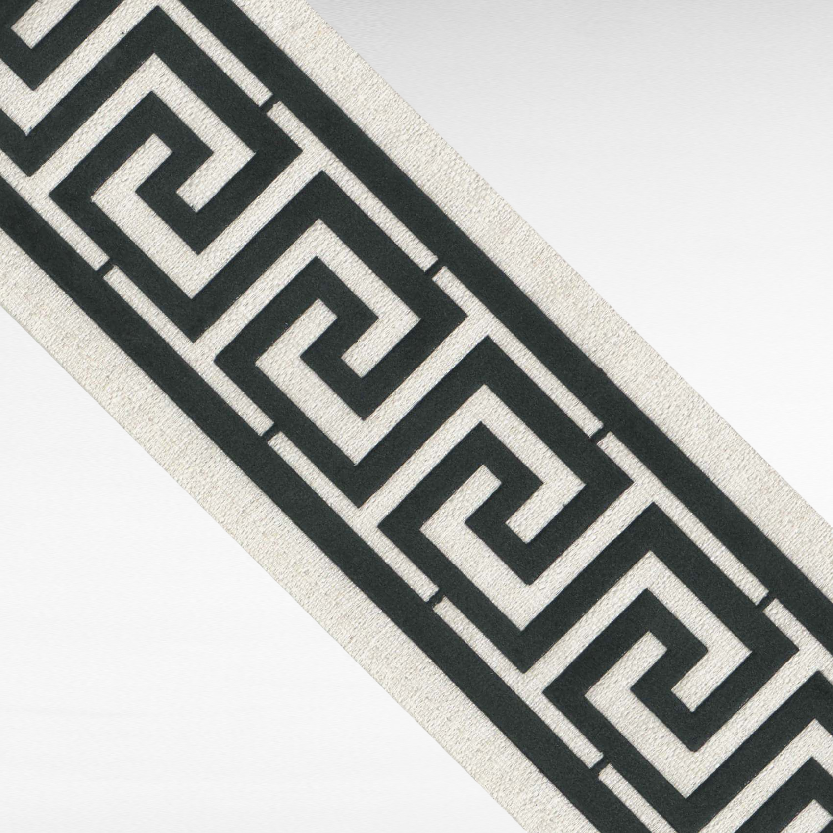 Designer border for a curtain