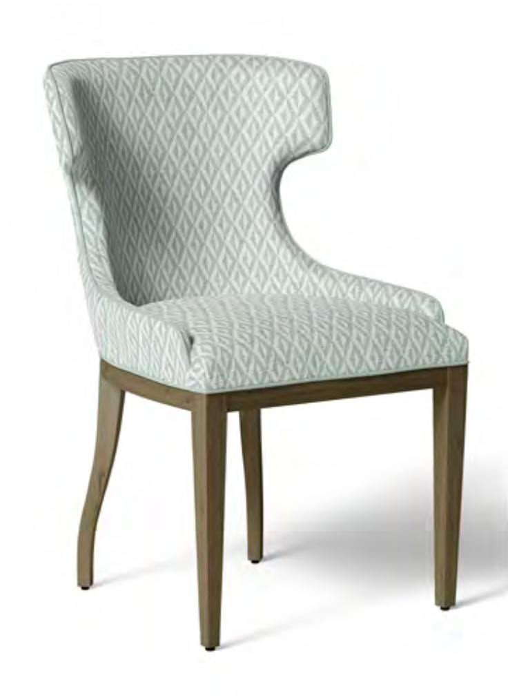 Close-up detail of jade green facet diamond fabric