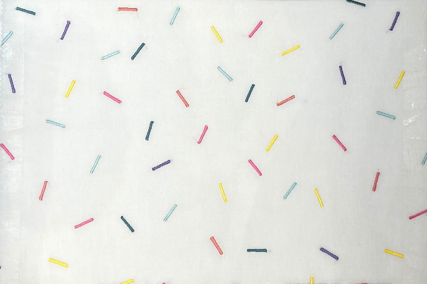 Confetti Dash Sheer Fabric Pop – room setting | Venia Home
