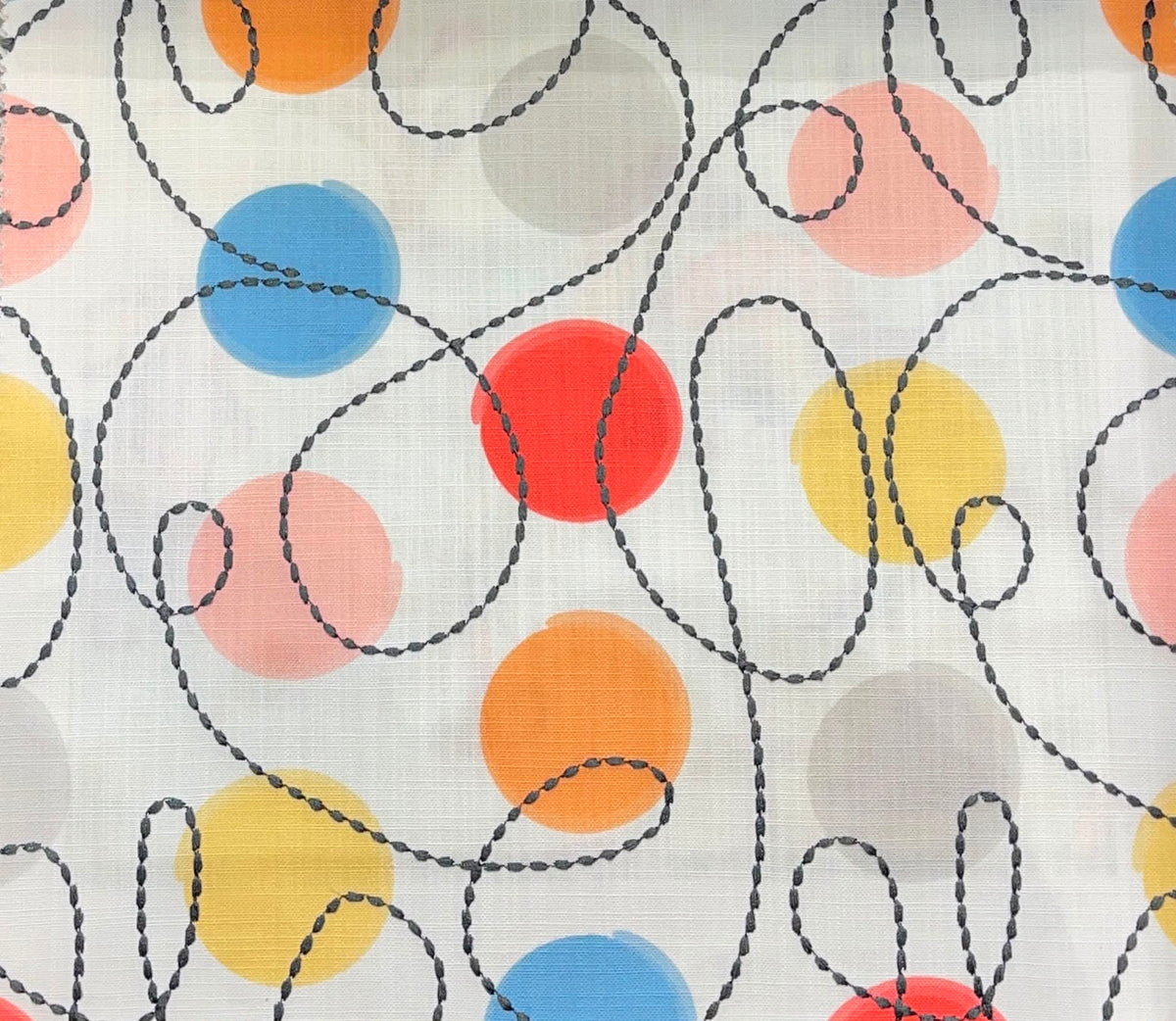 Confetti Loop Fabric – room setting | Venia Home