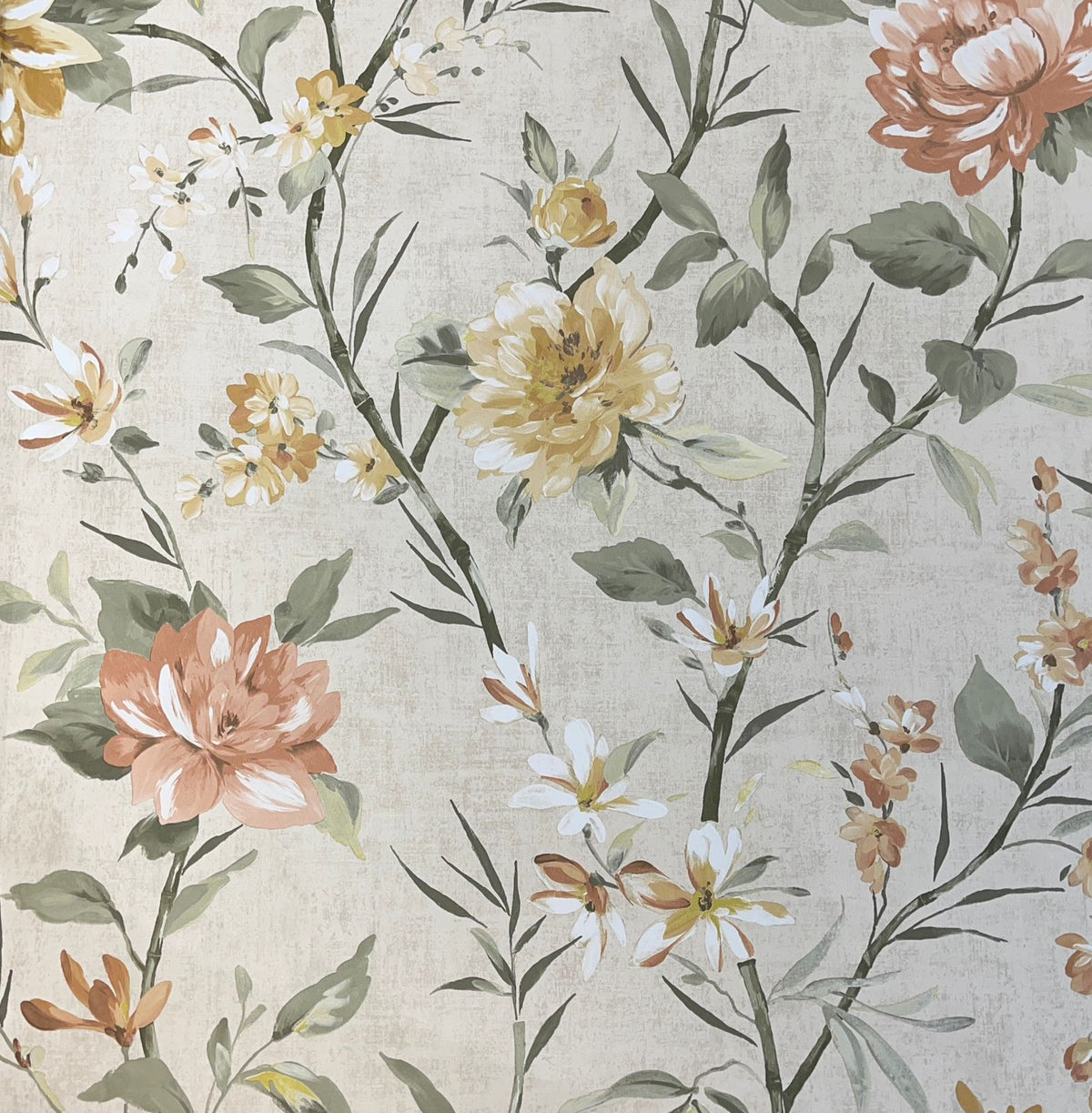 Meadow Muse Wallpaper - Ivory