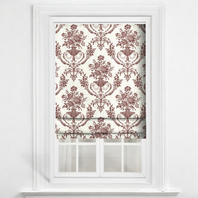 Florentine Urn Fabric - Redwood