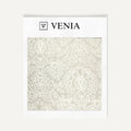 Rope Damask Fabric Ivory – damask weave curtain and upholstery fabric | Venia Home