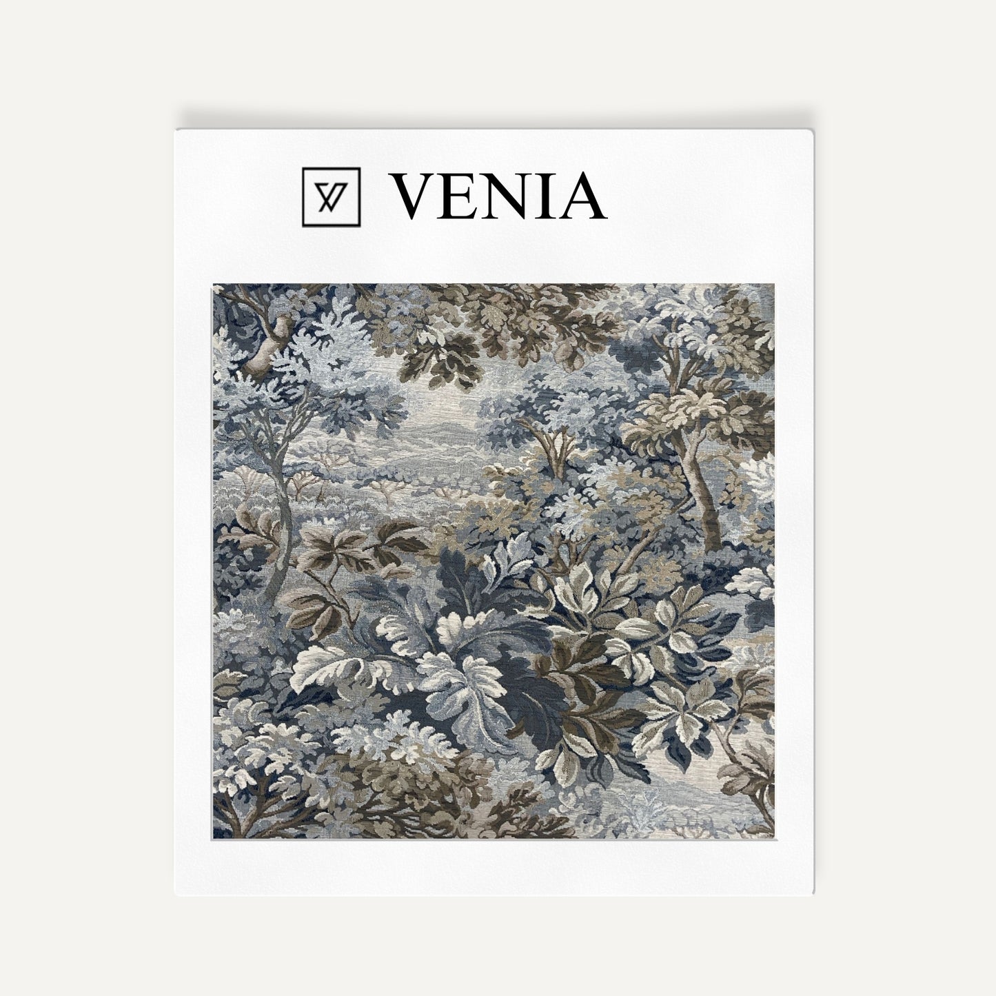 Woodland Estate Fabric -  Blue