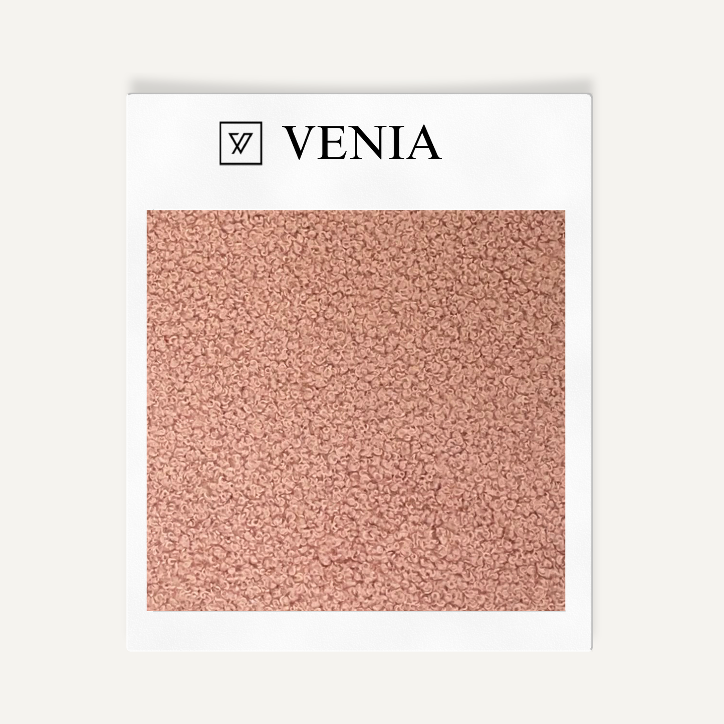 Performance Bouclé Fabric - Pink