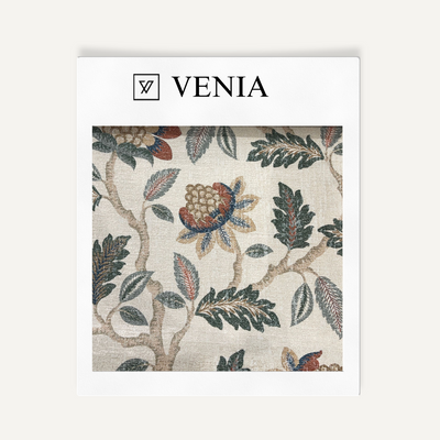 Autumn Orchard Fabric – Terracotta