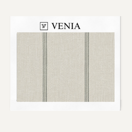 Oslo Stripe Fabric - Green