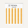 Patio Stripes Fabric - Yellow & White