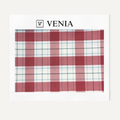 Highland Plaid Fabric - Red