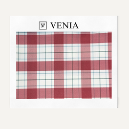 Highland Plaid Fabric - Red