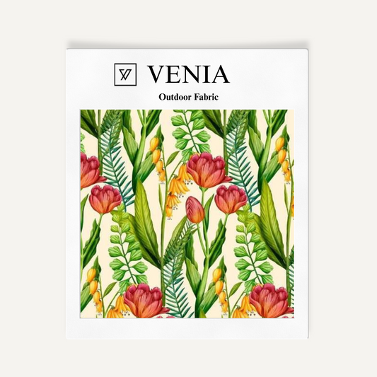 Outdoor Printed Fabric - Floral Paradise