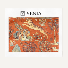Wildwood Chinoiserie Fabric - Terracotta