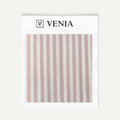 Classic Stripe Fabric - Blush Pink